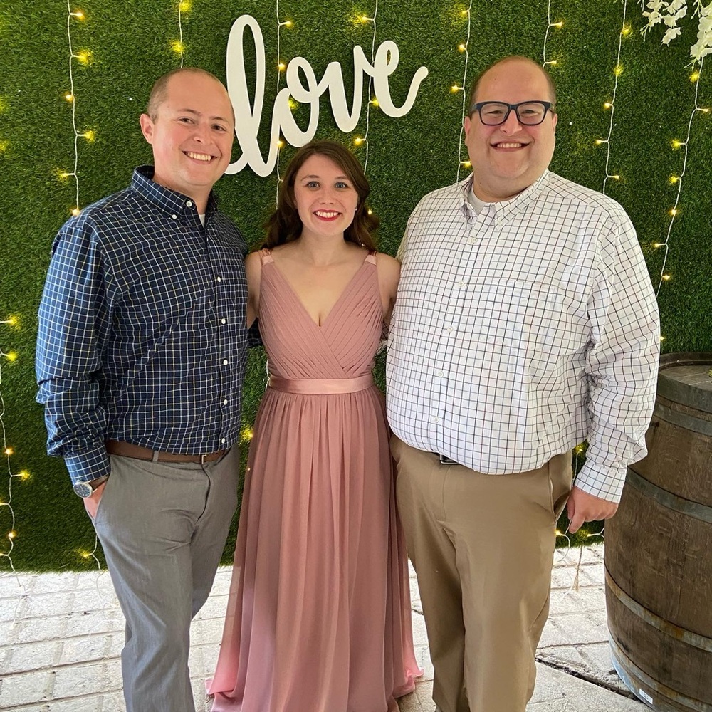 Azazie Leanna bridesmaid dress in Dusty Rose